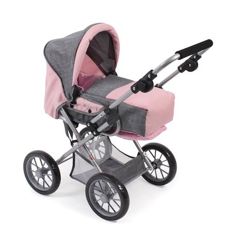 Poussette combinée leni Bleu+Gris+Gris et rose+Multicolore+Rose+Rose fuschia+Rose -violet+Violet 10 - vertbaudet enfant 