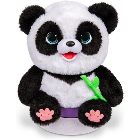 Little live pets mon bébé panda chuchu interactif Blanc et noir 1 - vertbaudet enfant 