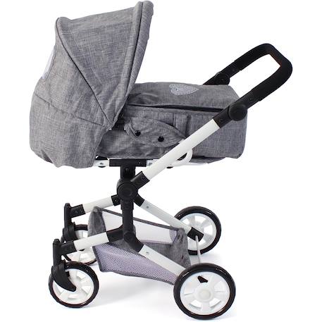Poussette combinée de poupon jara Gris+Multicolore 1 - vertbaudet enfant 