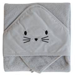 Linge de maison et décoration-Linge de bain-Set sortie de bain et gant lapin