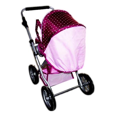Poussette combinée leni Bleu+Gris+Gris et rose+Multicolore+Rose+Rose fuschia+Rose -violet+Violet 29 - vertbaudet enfant 