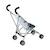 Poussette mini-buggy roma pour poupée Bleu 1 - vertbaudet enfant 