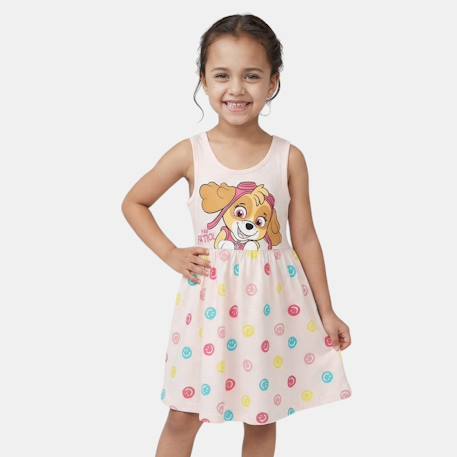 Robe fille imprimée pat patrouille Rose 1 - vertbaudet enfant 