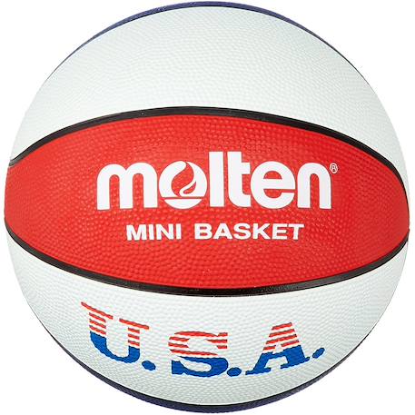 Ballon de basket d'entraînement aux couleurs des usa, taille 5 Multicolore 2 - vertbaudet enfant 