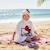 Poncho de bain hello kitty coton Blanc 2 - vertbaudet enfant 