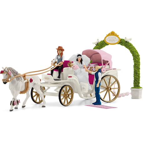 La calèche des mariés Multicolore 1 - vertbaudet enfant 