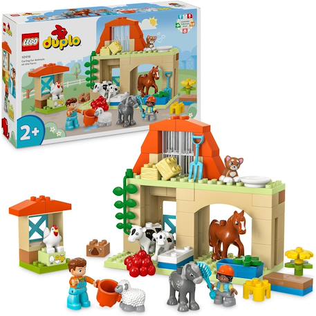 Prendre soin des animaux de la ferme 10416 Multicolore 2 - vertbaudet enfant 
