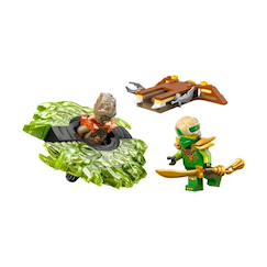 Jouet-Jeux d'imagination-Ninjago lloyd contre la toupie du monstre de la terre 71850