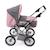 Poussette combinée leni Bleu+Gris+Gris et rose+Multicolore+Rose+Rose fuschia+Rose -violet+Violet 9 - vertbaudet enfant 