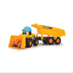 Jouet-Jeux d'imagination-Chargeuse sur pneus avec remorque abc tracey trailer