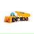 Chargeuse sur pneus avec remorque abc tracey trailer Jaune 1 - vertbaudet enfant 
