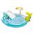 Piscine enfant avec espace de jeu Bleu 2 - vertbaudet enfant 