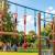 Parcours d'obstacles ninja enfants 10 m charge 100 kg pp multicolore Bleu 1 - vertbaudet enfant 