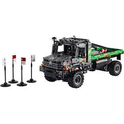 Jouet-Jeux d'imagination-Technic le camion d'essai 4x4 mercedes-benz zetros 42129
