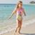 Maillot de bain fille 1 pièce rose motif sirène personnage minnie Rose 2 - vertbaudet enfant 