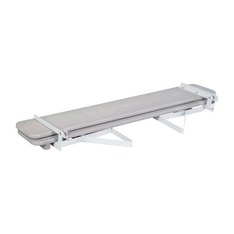 Table pique-nique pliante avec bancs à dossier pour 4 enfants Gris+Teck 6 - vertbaudet enfant 