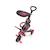 Explorer trike 4 en 1 - tricycle évolutif & draisienne Noir et rose 1 - vertbaudet enfant 