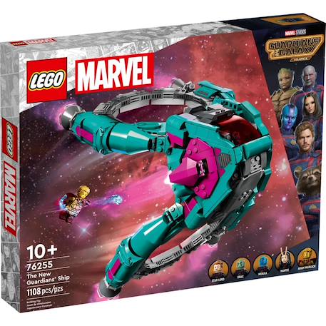Marvel le nouveau vaisseau des gardiens 76255 Multicolore 2 - vertbaudet enfant 
