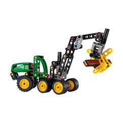 Jouet-Jeux d'imagination-Technic l'abatteuse john deere 1470h 42218