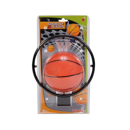 Mini basket ball set panier basket Orange 1 - vertbaudet enfant 