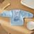 Bavoir tablier stitch polyester Bleu 2 - vertbaudet enfant 