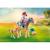 Enfant avec poneys 71498 Multicolore 1 - vertbaudet enfant 