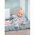 Combinaison baby annabell feuilles bleues 43 cm Bleu 1 - vertbaudet enfant 