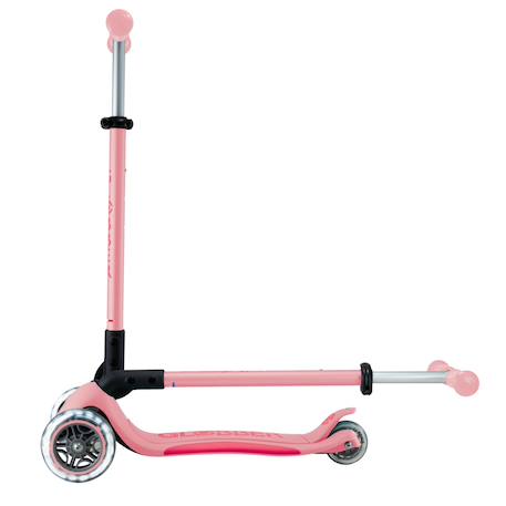 Trottinette primo pliable plus lights Rose 1 - vertbaudet enfant 