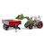 Fendt vario 211 avec chargeur frontal et remorque à ridelle Vert 1 - vertbaudet enfant 