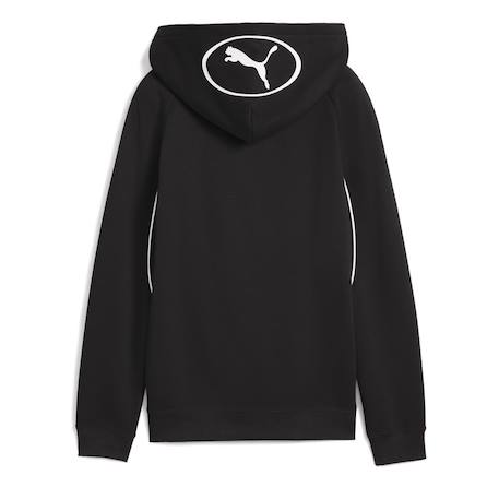 Sweat zippé à capuche Noir 2 - vertbaudet enfant 
