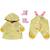 Baby born deluxe - tenue de pluie Jaune 2 - vertbaudet enfant 