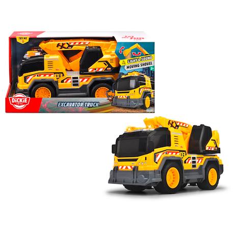 Camion excavateur Jaune 2 - vertbaudet enfant 