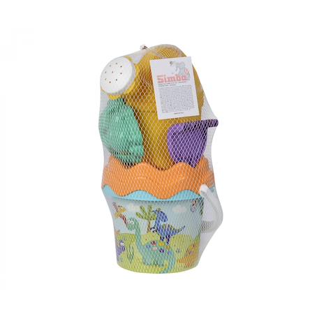 Ensemble de seaux bébé dino Multicolore 1 - vertbaudet enfant 