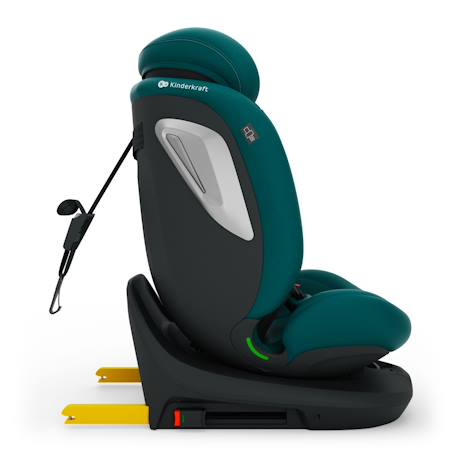 Siège auto I-GROW 2 PLUS, i-size 4-en-1   40-150 cm pivotant 360°, isofix, top tether, dos et face route, protection latérale, inclinable, ventilation, évolutif 0-12 ans Bleu+Gris+Noir+Vert 20 - vertbaudet enfant 
