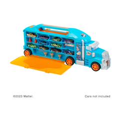 Jouet-Jeux d'imagination-Hot wheels - camion-mallette de transport
