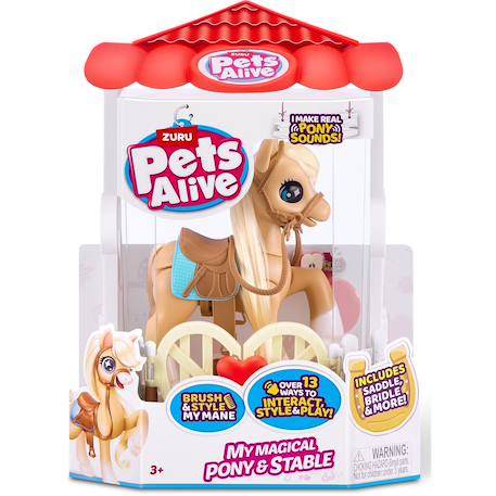 Pets alive - mon poney magique Multicolore 2 - vertbaudet enfant 