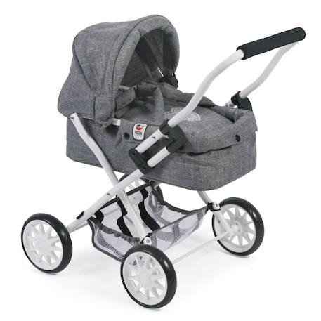Poussette pour poupée smarty - coloris 76. Gris 2 - vertbaudet enfant 