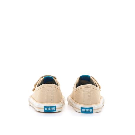 Sneakers filles synthétique fermeture adhésive barefoot Beige+Nude 5 - vertbaudet enfant 