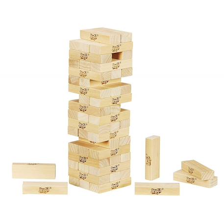 Jenga classic Beige 1 - vertbaudet enfant 