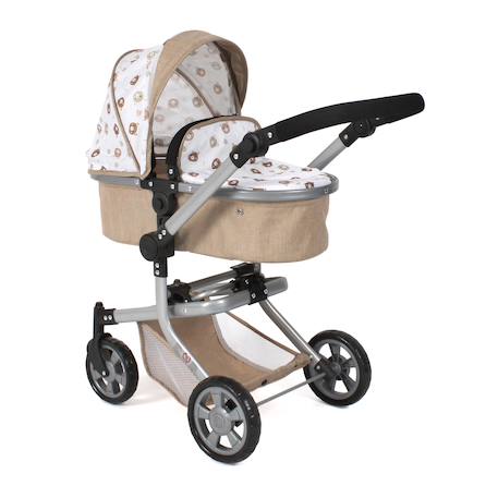 Poussette combinée 2 en 1 mika Beige+Bleu+Rose+Rose et bleu+Rose fuschia 2 - vertbaudet enfant 