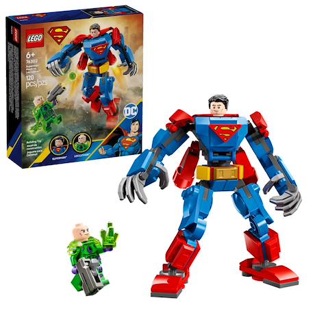 Dc le robot de superman™ contre lex luthor™ 76302 Multicolore 2 - vertbaudet enfant 