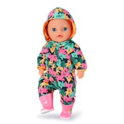 Jouet-Poupons et poupées-Poupées mannequins et accessoires-Baby born combinaison de pluie avec bottes pour poupons 36 cm