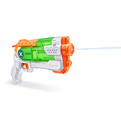 Xshot water - fast-fill micro blaster à eau Blanc et vert 1 - vertbaudet enfant 