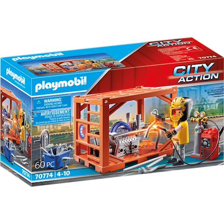 City action ouvrier et conteneur 70774 Multicolore 2 - vertbaudet enfant 