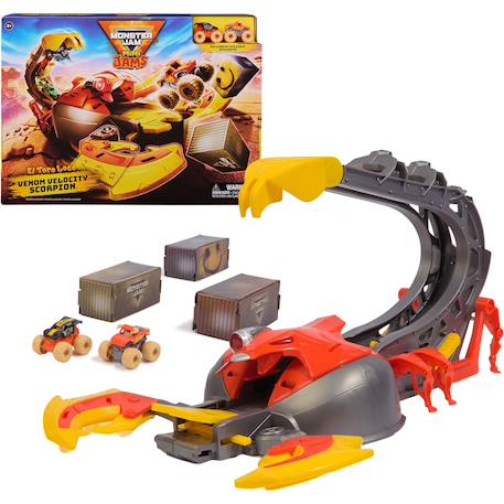 Monster jam - set de jeux mini scorpion Multicolore 1 - vertbaudet enfant 