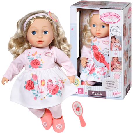 Baby annabell sophia 43cm Rose 2 - vertbaudet enfant 