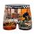 Lot de 3 boxers  california vibes Beige/bleu/orange 5 - vertbaudet enfant 