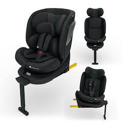 Puériculture-Siège-auto-Siège Auto Kinderkraft I-360 2 PLUS i-Size avec ISOFIX, Pivotant à 360°, SPS+ et Installation Dos à la Route 40-150 cm