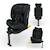 Siège Auto Kinderkraft I-360 2 PLUS i-Size avec ISOFIX, Pivotant à 360°, SPS+ et Installation Dos à la Route 40-150 cm Gris+Noir+Vert 7 - vertbaudet enfant 