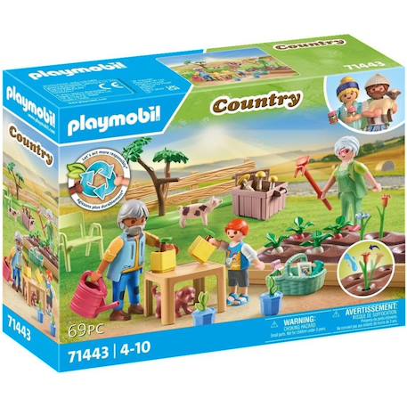 Grands-parents et potager - country 71443 Multicolore 2 - vertbaudet enfant 